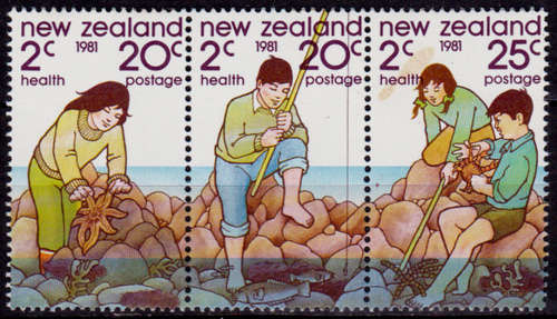 NEW ZEALAND 1981, 5 Aug. HEALTH STAMPS, set, MNH, CV +/-R 15.00, view scans