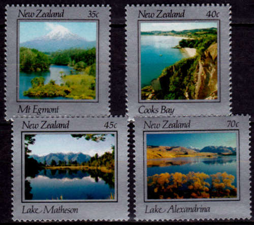NEW ZEALAND 1983, 1 June. BEAUTIFUL NEW ZEALAND, set, MNH, CV+/- R 55.00, view scans