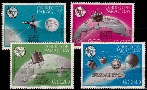 PARAGUAY 1965, 30 Sept. 100th ANNIV ITU, set, MNH, CV +/-R 20.00 view scans