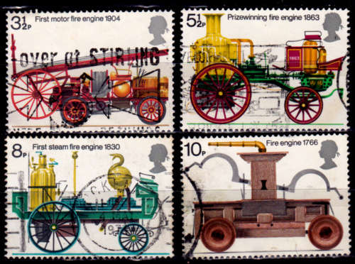 ENGLAND 1974, 24 April. FIRE PREVENTION, set, UH, CV +/-R 25.00 view scans
