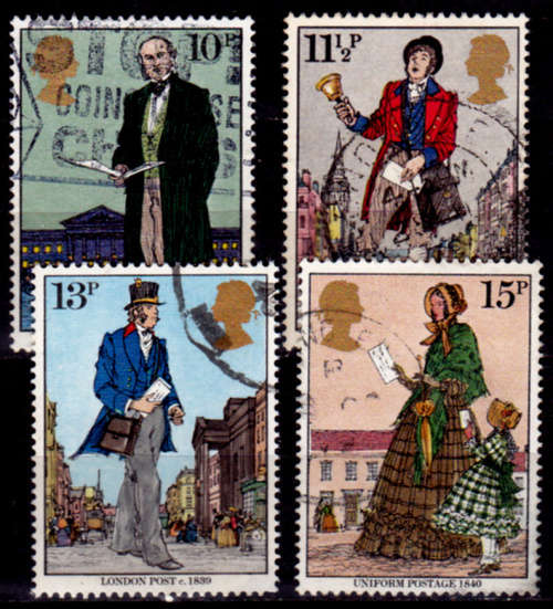 ENGLAND 1979, 22 Aug. 100th ANNIV DEATH SIR R HILL, set, UH, CV +/-R 20.00 view scans