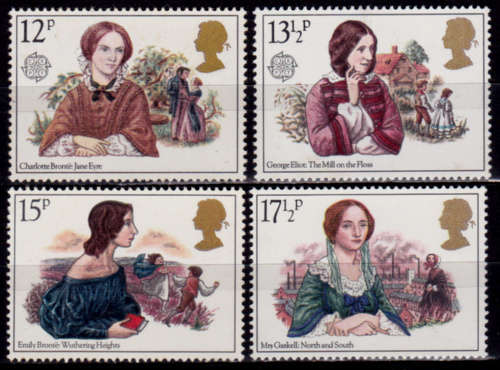 ENGLAND 1980, 9 July. VICTORIAN NOVELISTS, set, MNH, CV +/-R 25.00 view scans