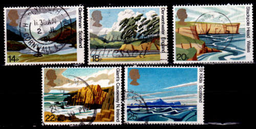 ENGLAND 1981, 24 June. 50th ANNIV NATIONAL TRUST, set, UH, CV +/-R 50.00 view scans