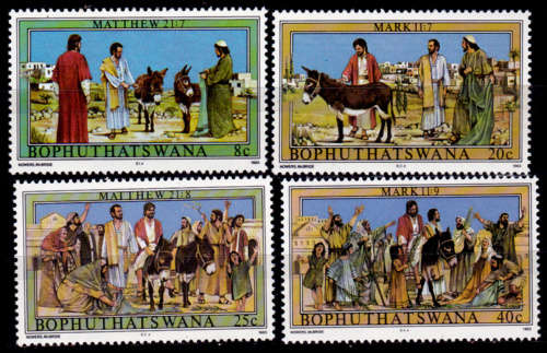BOPHUTHATSWANA 1983, 30 March. EASTER STAMPS, set, MNH, CV R 10.00, view scans