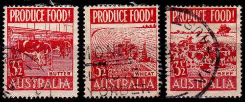 AUSTRALIA 1953, 11 Feb. FOOD PRODUCTION, set, UH, CV+/- R 15.00 view scans