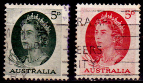 AUSTRALIA 1963, 9 Oct. QUEEN ELIZABETH II, set, UH, CV +/-R 10.00 view scans