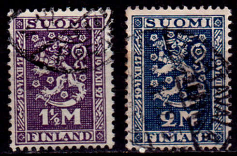 FINLAND 1927, 6 Dec. 10th ANNIV OF REPUBLIC, set, UH, CV+/- R 40.00 view scans