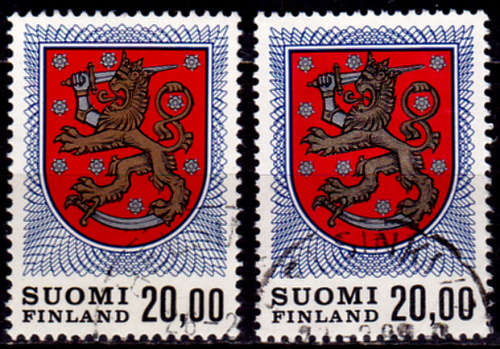 FINLAND 1978, 16 Jan. NATIONAL ARMS, set, UNH CV +/-R 55.00 view scans
