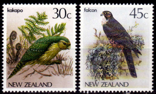 NEW ZEALAND 1986, 1 May. NATIVE BIRDS, set, MNH, CV +/-R 20.00 view scans