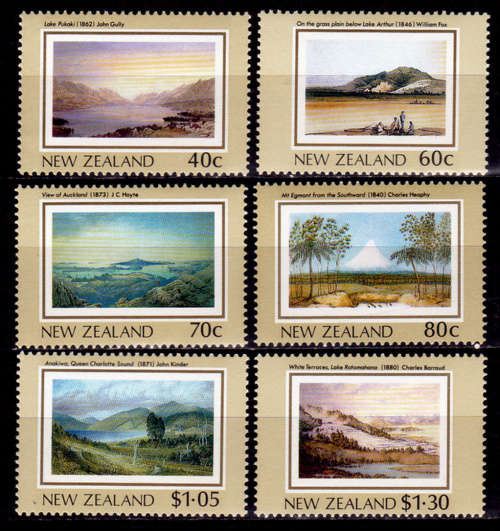 NEW ZEALAND 1988, 5 Oct. NEW ZEALAND HERITAGE, set, MNH, CV +/-R 115.00 view scans
