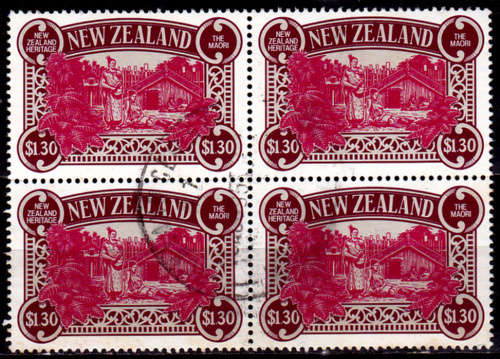 NEW ZEALAND 1989, 17 May. NEW ZEALAND HERITAGE, block, UH, CV +/-R 120.00 view scans