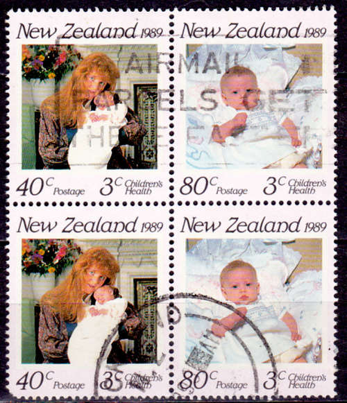 NEW ZEALAND 1989, 26 July. HEALTH STAMPS, short set, UH, CV +/-R 25.00 view scans