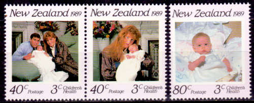 NEW ZEALAND 1989, 26 July. HEALTH STAMPS, set, MNH, CV +/-R 35.00 view scans
