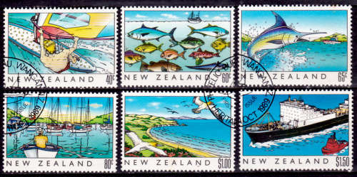 NEW ZEALAND 1989, 11 Oct. NEW ZEALAND HERITAGE, set, CTO, CV +/-R ?? view scans
