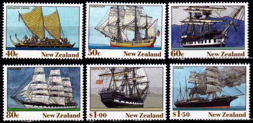 NEW ZEALAND 1990, 7 March. NEW ZEALAND HERITAGE, set, MNH, CV +/-R 125.00 view scans