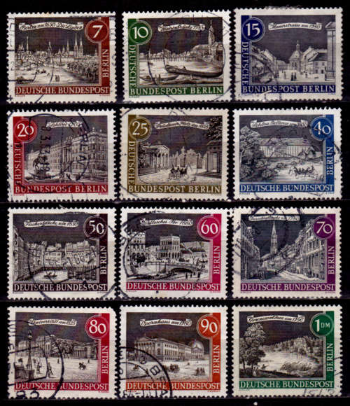 GERMANY BERLIN 1962 -1963. OLD BERLIN, set, UH, CV +/-R 130.00 view scans