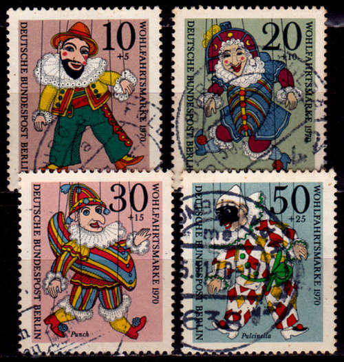 GERMANY BERLIN 1970, 6 Oct. CHARITY STAMPS, set, UNH, CV +/-R 40.00 view scans