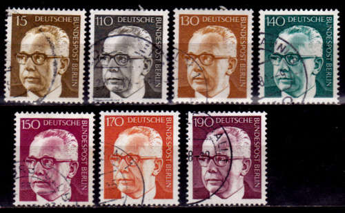GERMANY BERLIN 1972, NEW VALUE, set, UH, CV +/-R 185.00 view scans