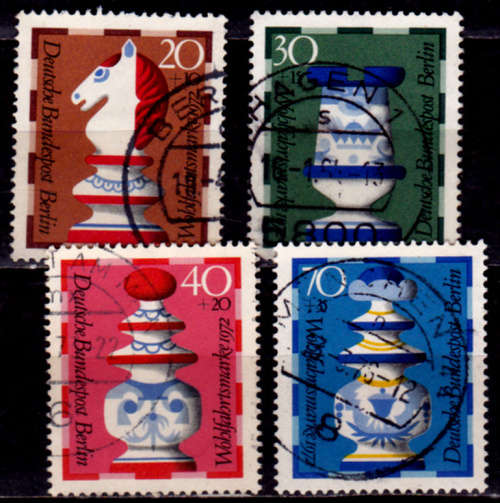 GERMANY BERLIN 1972, 5 Oct. CHARITY STAMPS, set, UH, CV +/-R 75.00 view scans