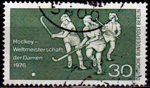 GERMANY BERLIN 1976, 13 May. HOCKEY WORLD CHAMPIONSHIP, single, UNH, CV +/-R 10.00 view scans