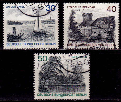 GERMANY BERLIN 1976, 16 Nov. MOTIFS OF BERLIN, set, UNH, CV +/-R 25.00 view scans