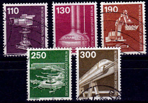 GERMANY BERLIN 1982, 16 June. INDUSTRY AND TECHNICS, set, UNH, CV +/-R 175.00 view scans
