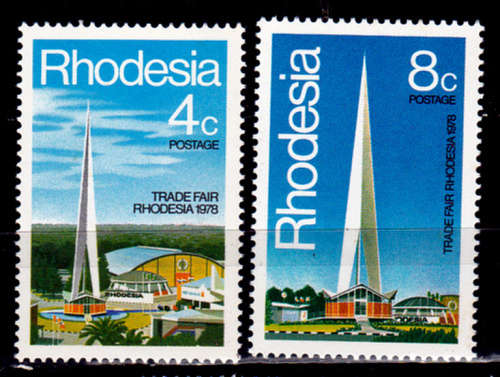 RHODESIA 1978, 15 March. TRADE FAIR BULAWAYO, set, MNH, CV R 4.00, view scans