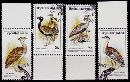 BOPHUTHATSWANA 1983, 14 Sept. BIRDS, set, CTO, CV R ??, view scans