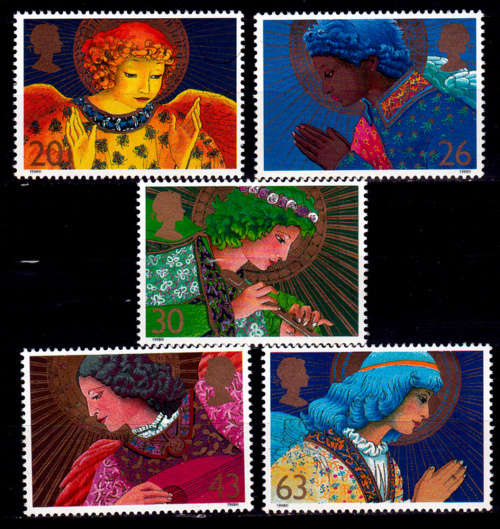 ENGLAND 1998, 2 Nov. CHRISTMAS STAMPS, set, MNH, CV+/- R 80.00 view scans
