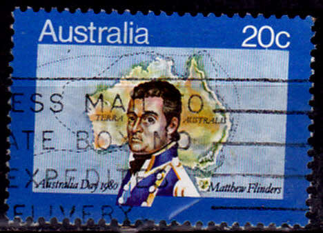AUSTRALIA 1980, 23 Jan. AUSTRALIA DAY, single, UH, CV +/-R 5.00, view scan.