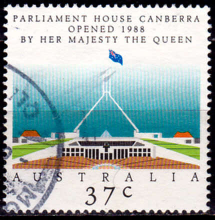 AUSTRALIA 1988, 9 May. PARLEMENT HOUSE OPENED, single, UH, CV +/-R 10.00, view scan.