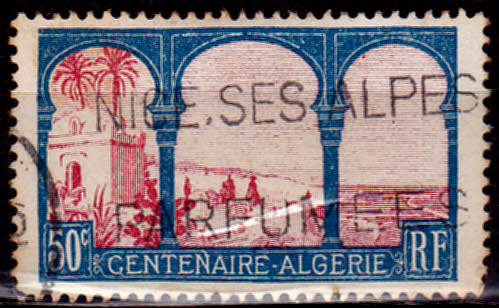FRANCE 1930, 1 Jan. 100th ANNIV OF ANNEXATION OF ALGIERS, single, UH. CV +/-R  10.00 view scans