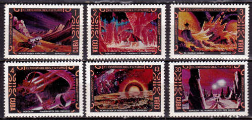 CUBA 1974, 12 April. COSMONAUTICS DAY, set, MNH, CV +/-R 75.00 view scans