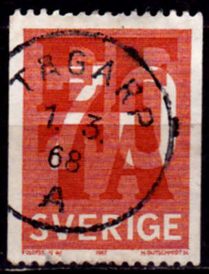 SWEDEN 1967, 15 Feb. EFTA, single, UH, CV +/- R 5.00, view scans