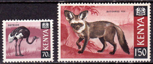KENYA 1969, 15 Sept. ANIMALS, set, MNH, CV +/-R 100.00 view scans