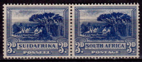UNION OF SA 1930-1945, DEFINITIVE ISSUE - ROTO PRINT, 3d, MH, CV R 100.00 view scans