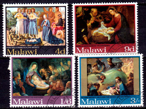 MALAWI 1968, 6 Nov. CHRISTMAS, set, UNH, CV +/-R 25.00 view scans