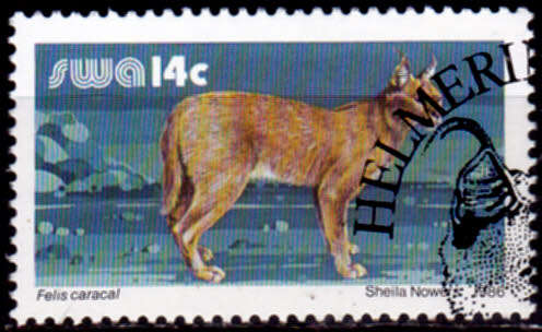 SWA 1986, 1 April. ADDITIONAL VALUE TO EXISTING DEFINITIVE ISSUE, single, CTO, CV R ?? view scans