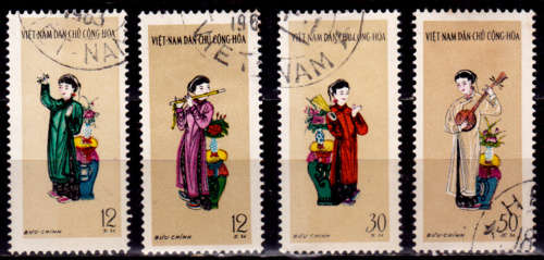 NORTH VIETNAM 1961, 18 Nov. WRITERS + ARTISTS CONGRESS, set, UH, CV +/-R 40.00 view scans