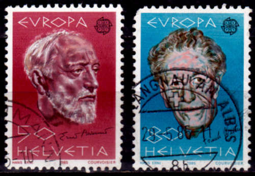 SWITZERLAND 1985, 7 May. EUROPA STAMPS, set, UH, CV +/-R 20.00 view scans