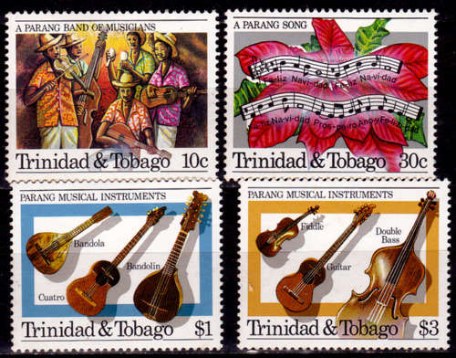 TRINIDAD AND TOBAGO 1984, 26 Nov. CHRISTMAS, set, MH, CV +/-R 100.00 view scans