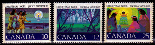 CANADA 1977, 26 Sept. CHRISTMAS, set, MH, CV+/-R 20.00 view scans
