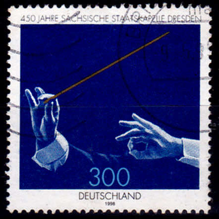 GERMANY 1998, 12 Nov. 450th ANNIV SAXON STATE CHAPEL, single, UH, CV +/-R 40.00 view scans