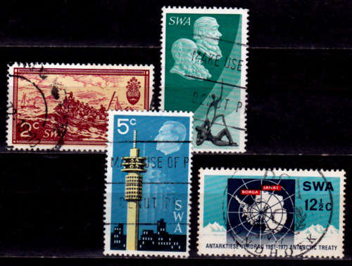 SWA 1971, 31 May. 10th ANNIV of REPUBLIC, set, UH. CV R 189.00 view scans