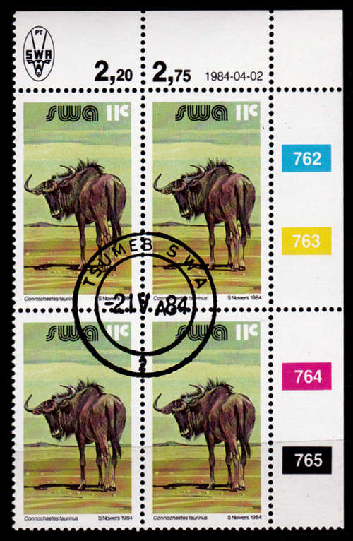 SWA 1984, 2 April. ADDITIONAL VALUE TO EXISTING DEFINITIVE ISSUE, control, CTO, CV R ?? view scans