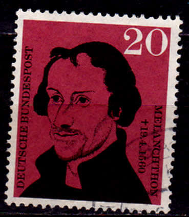 GERMANY 1960, 19 April. 400th ANNIV DEATH P MELANCHTHON, single, UH, CV +/-R 30.00 view scans