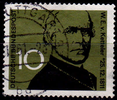GERMANY 1961, 12 Dec. BISHOP WE VON KETTELER, single, UH, CV +/-R 5.00 view scans