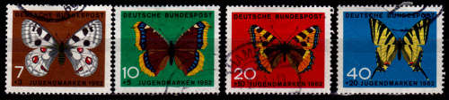 GERMANY 1962, 25 May. CHARITY STAMPS, set, UH, CV +/-R 105.00 view scans