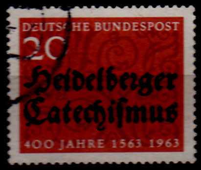 GERMANY 1963, 2 May. 400th ANNIV HEIDELBERG KATECHISMUS, single, UH, CV +/-R 10.00 view scans