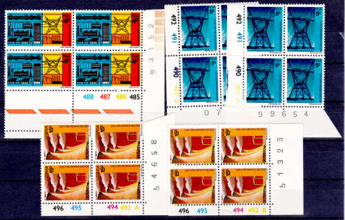 RSA 1973, 1 Feb. 50th ANNIV of ESCOM, set controls, MH, CV R 291.00 view scans